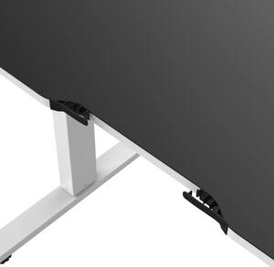 JAN NOWAK ROB 1400 állítható magasságú asztal, elektromos íróasztal, 1400x720x600, fehér