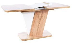 Crocus bővíthető étkezőasztal wotan tölgy 120-160 cm