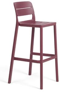 Nardi Cassia kültéri bárszék burgundi