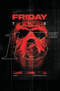 Művészi plakát Friday 13th - Mask, (26.7 x 40 cm)