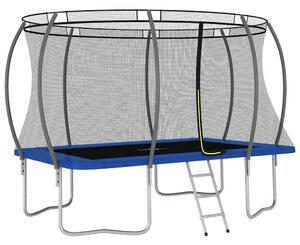 Négyszögű trambulinszett 335 x 244 x 90 cm 150 kg