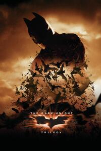 Művészi plakát The Dark Knight Trilogy - Bats, (26.7 x 40 cm)