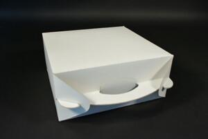 Süteményes papírdoboz 23x23x10 cm