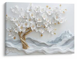 Kép – 3D elegáns életfa (70x50 cm)