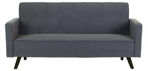 Kinyitható 2 személyes kanapé sötétszürke BK-G