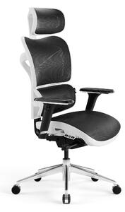 Ergonomikus irodai szék Diablo V-Commander: fehér-fekete Diablochairs