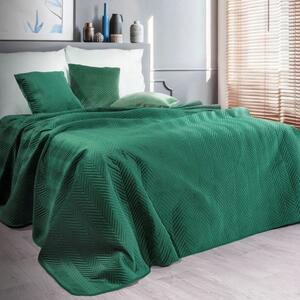 Megfelelő zöld színű ágytakaró Szélesség: 230 cm | Hossz: 260cm