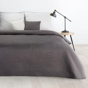 Designer ágytakaró Boni sötétszürke Szélesség: 170 cm | Hossz: 210 cm