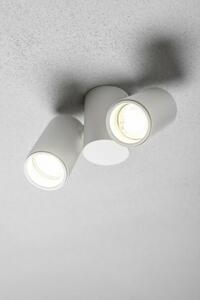 Lámpa Mennyezeti lámpatest LUPO, aluminium, 17.5x5.6x11.5, IP20, 2*GU10, max. 50W, kör, fehér