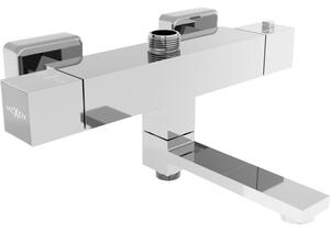 Mexen Cube termosztatikus kád-zuhany csaptelep, króm - 77910-00