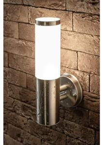 Lámpa Kerti lámpatest MILAN-A,E27, MAX.40W, IP54, AC220-240V, 50-60Hz, egyenes fali lámpa, inox