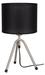 Aldabra Tami asztali lámpa E27-es foglalat, 1 izzós, 60W szatén-fekete
