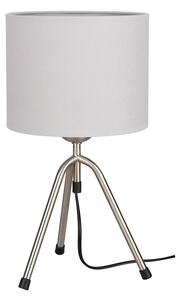 Aldabra Tami asztali lámpa E27-es foglalat, 1 izzós, 60W szatén-világosszürke