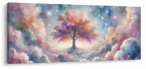 Kép – Életfa a felhőkben (120x50 cm)