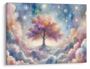 Kép – Életfa a felhőkben (70x50 cm)
