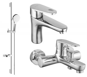 Mexen Kama DS05 fürdőkád szett, króm - 72503DS05-00