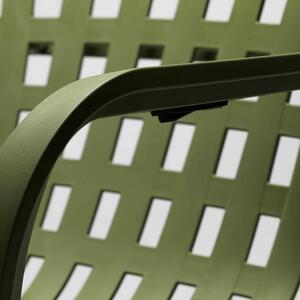 Nardi Folio kerti műanyag rakásolható szék agave zöld színben