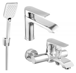 Mexen Pecos R62 fürdőkád szett, króm - 72703R62-00