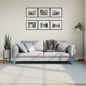 HUARTE kék rövid szálú puha és mosható szőnyeg 200 x 200 cm