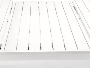 Lipari kerti asztal fehér 100x180-240cm