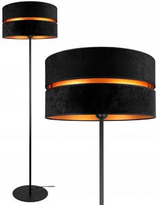 Abazur Premium állólámpa fekete 1x E27 + ajándék LED izzó