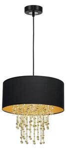 Milagro ALMERIA fekete függőlámpa (MLP6441) 1xE27 + ajándék LED izzó