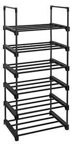 Cipőtároló, Songmics, LSA23BK, fekete, 45 x 30 x 106 cm