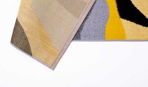 Barcelona D569A_FMF28 sárga modern mintás szőnyeg 60x110 cm
