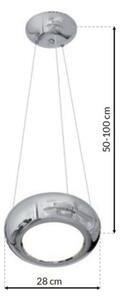 Milagro Mercurio 12W LED lámpa 840lm (ML328 )