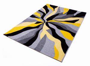 Barcelona D569A_FMF28 sárga modern mintás szőnyeg 200x290 cm