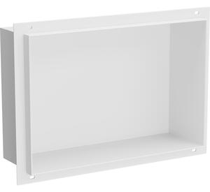 Mexen X-Wall-NR süllyesztett polc perem nélkül 30 x 20 cm, fehér - 1921302010