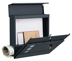Postaláda, Songmics, szürke, 37x10.5x37 cm