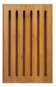 Kinghoff bambusz vágódeszka morzsagyűjtővel 37 x 23 cm (KH-1217)