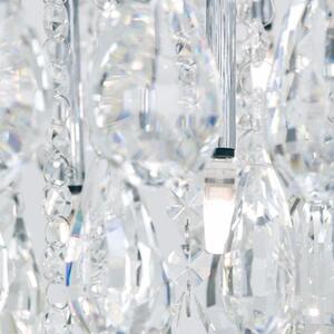 CELESTE modern kristály mennyezeti lámpa króm színben, 45 cm