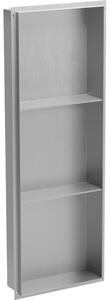 Mexen X-Wall-NR fali nélküli fülke polc, polccal 90 x 30 cm, inox - 1911903010S