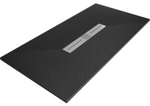 Mexen Toro téglalap alakú SMC zuhanytálca 200 x 70 cm, fekete - 43707020