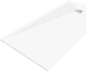 Mexen Stone+ kompozit zuhanytálca, téglalap alakú, 200 x 80 cm, fehér - 44108020