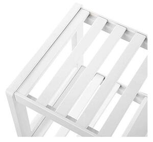 Cipőtároló állvány, Songmics, fehér, LBS02WT, 70x26x33 cm