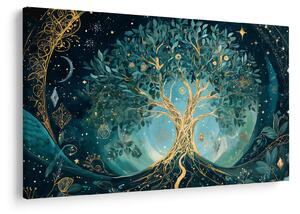 Kép – Életfa az univerzumban (90x60 cm)