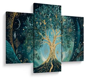 Kép – Életfa az univerzumban (90x60 cm)