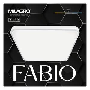 Mennyezeti fehér LED lámpa 23W Milagro Fabio White 4000K 2300lm (ML7934)