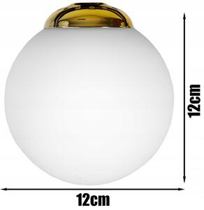 Glimex opál üveg gömb / golyó mennyezeti lámpa 4xE27 LISZ GLIS0025