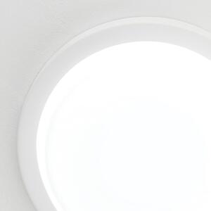 LEROX modern LED mennyezeti lámpa, D.20cm, fehér