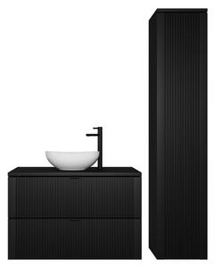 Mylife kadi 80 2 fürdőszoba bútor matt fekete