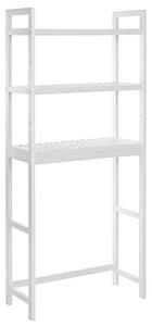Fürdőszobai polc, Songmics, fehér, 163x63x25 cm