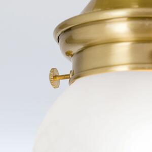 BUDAPEST szecessziós mennyezeti lámpa, egyes, bronz