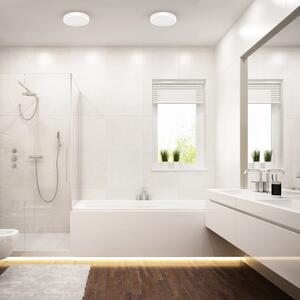 Mennyezeti/fali LED lámpa IP65 Ø18cm 12W fürdőszobai és kültéri felhasználásra is! Milagro Vera EKP0468