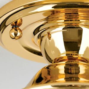 BUDAPEST szecessziós mennyezeti lámpa, egyes, arany