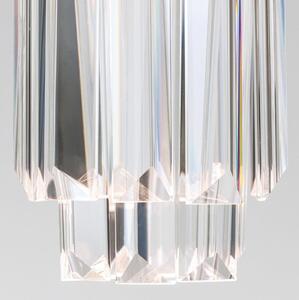 PRISM modern LED kristály függőlámpa, arany