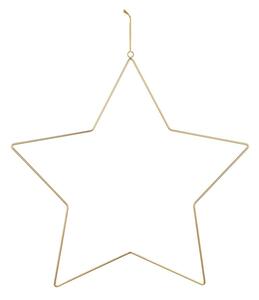 STAR dekor csillag, arany Ø52cm